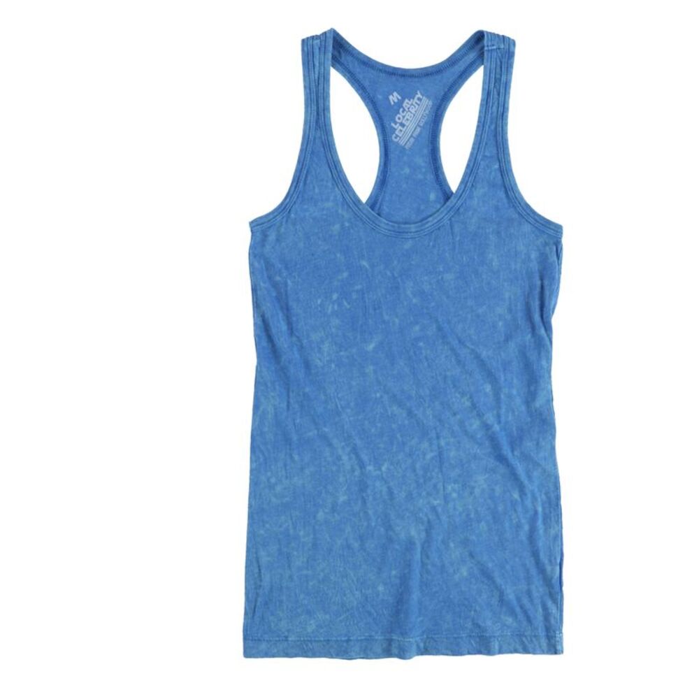 Local Celebrity Womens Two Tone Racerback Tank Top, NWT